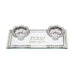 פמוטי זכוכית - דגם נילי