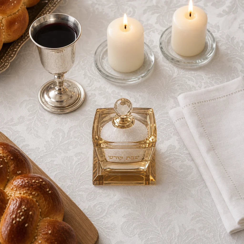 salt-shaker-crystal-gold - overhead view