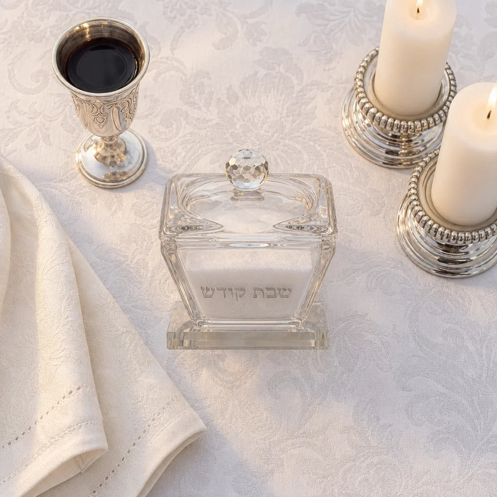 salt-shaker-crystal-silver - overhead view